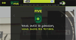 Desktop Screenshot of foot-five.com