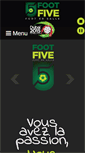 Mobile Screenshot of foot-five.com